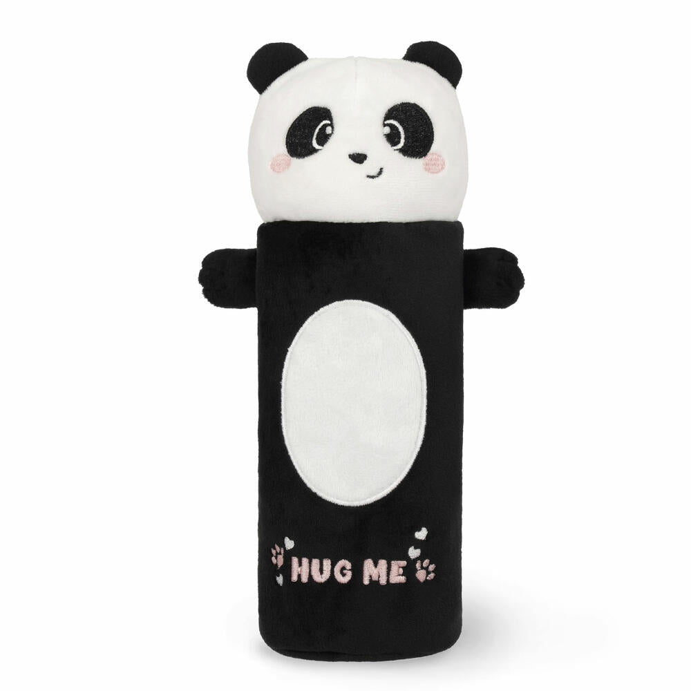 Legami Super Soft Plush Pencil Case Panda, flauschiges Federmäppchen, Mäppchen, PPC0001