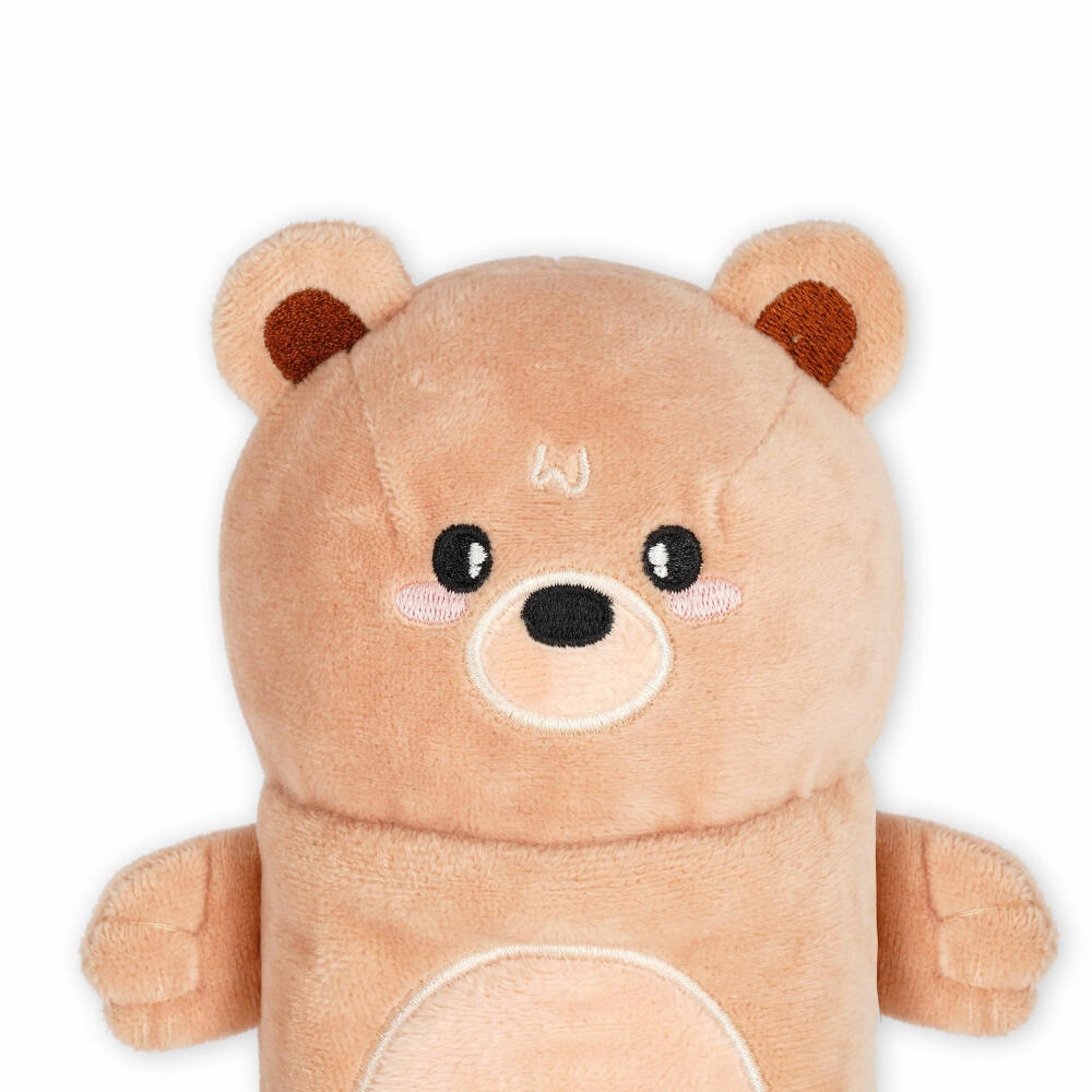 Legami Super Soft Plush Pencil Case Teddy Bear, flauschiges Federmäppchen, Mäppchen, Teddybär, PPC0002