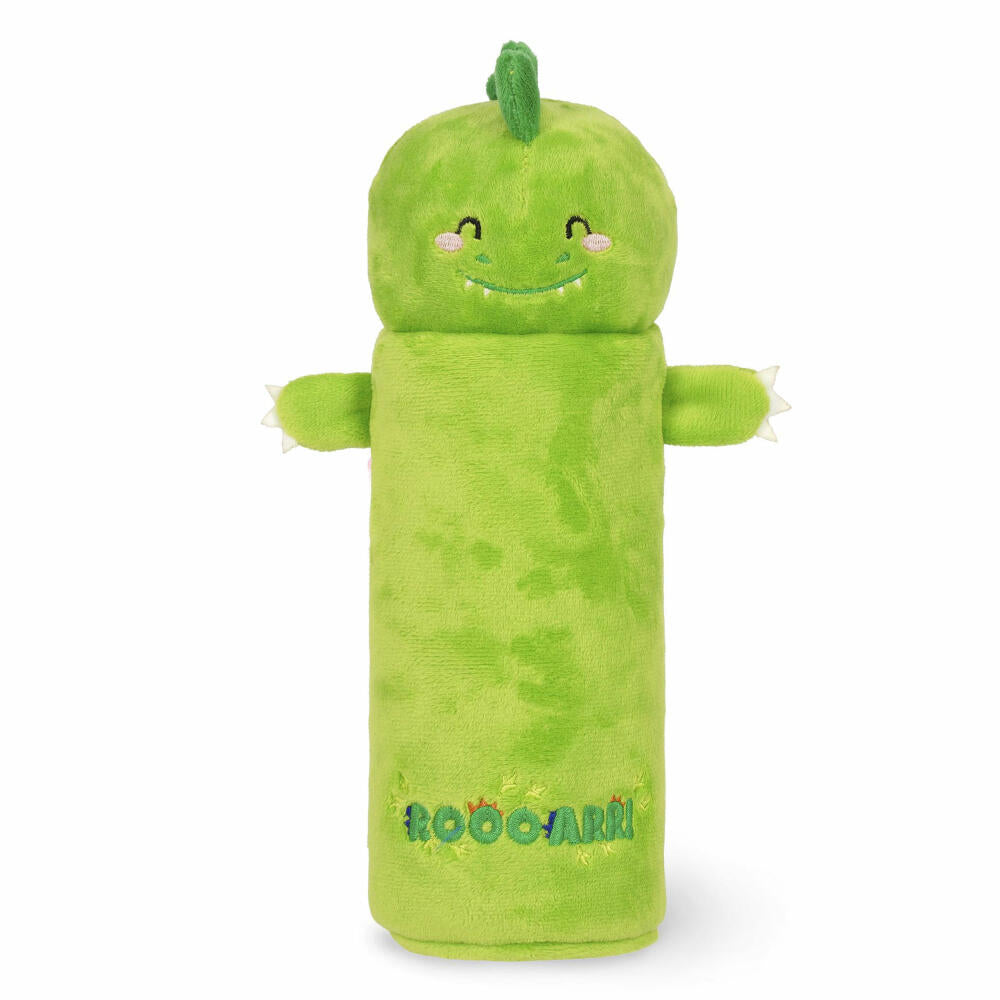 Legami Super Soft Plush Pencil Case Dino, flauschiges Federmäppchen, Mäppchen, PPC0004
