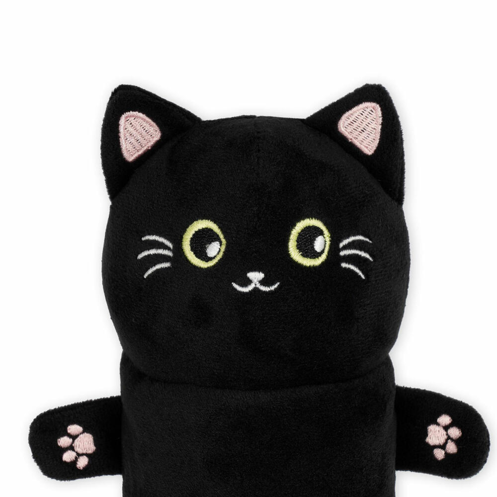Legami Super Soft Plush Pencil Case Kitty, flauschiges Federmäppchen, Mäppchen, Katze, PPC0005