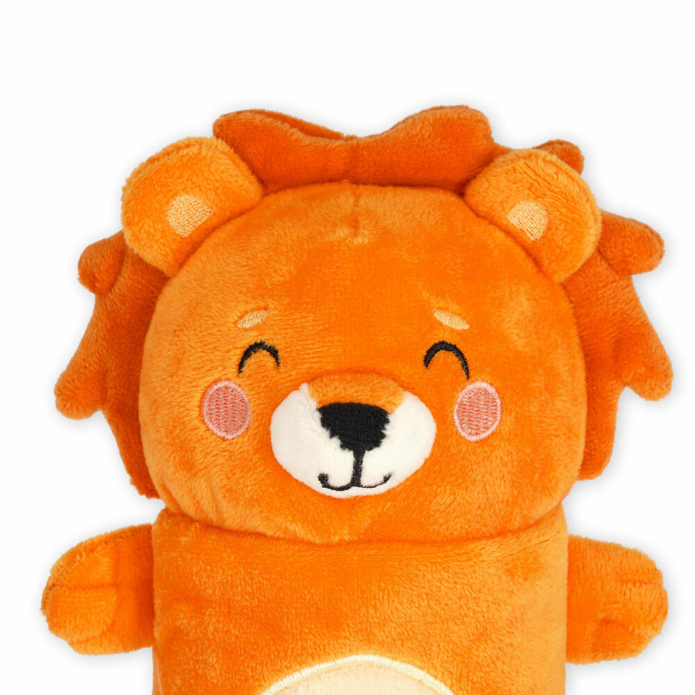 Legami Super Soft Plush Pencil Case Lion, flauschiges Federmäppchen, Mäppchen, Löwe, PPC0006
