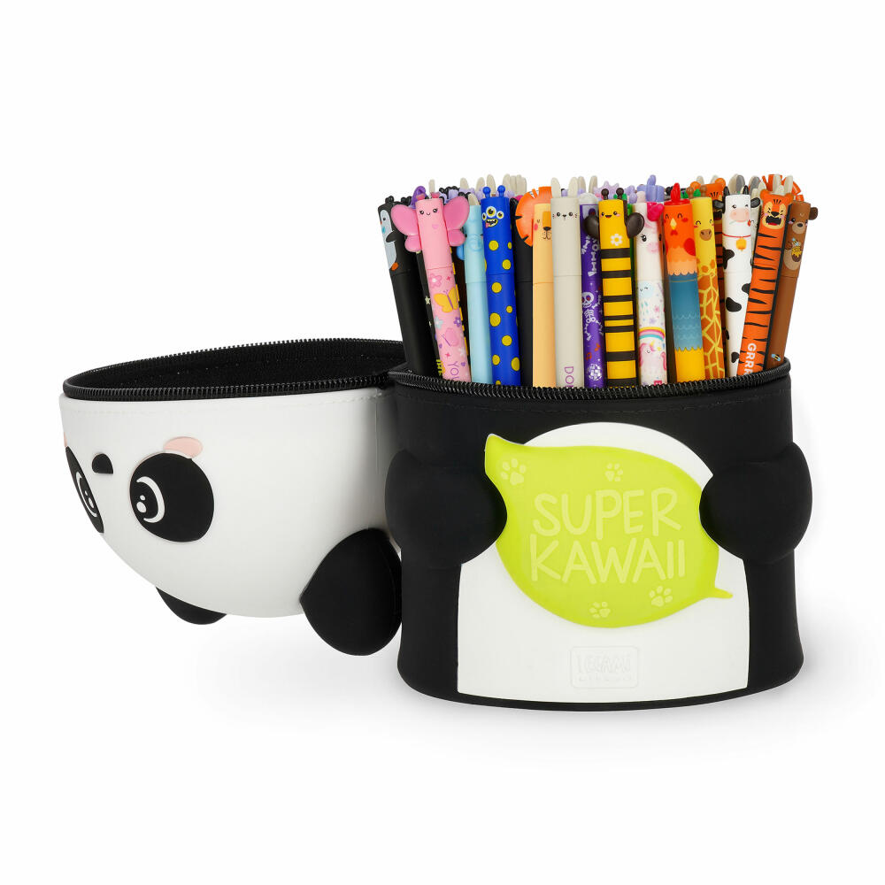 Legami Super Kawaii Tischstiftehalter Panda, Stiftehalter, Mäppchen, SKA0001