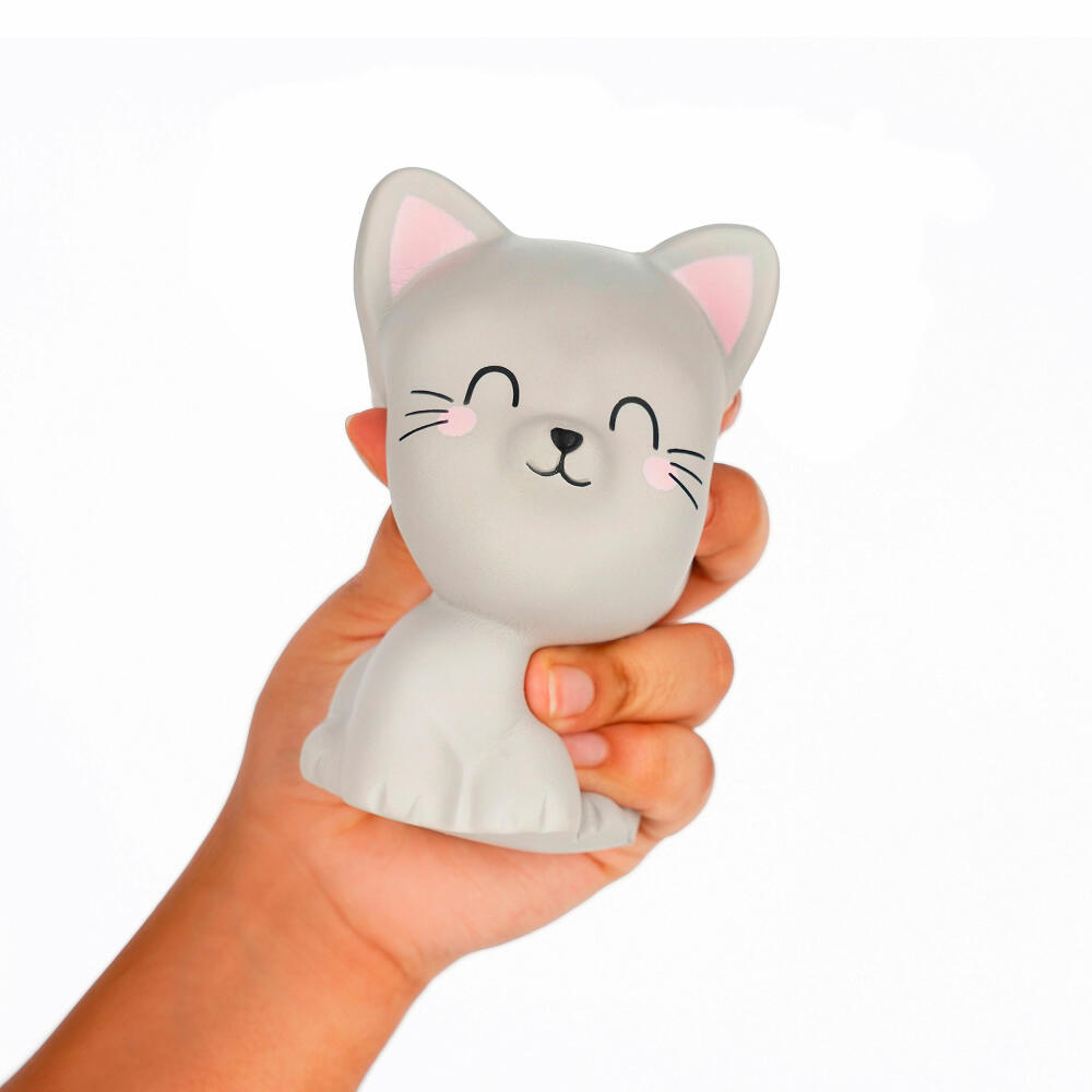 Legami Stress Less Anti-Stress Kitty, Stressball, Antistressball, Knautschfigur, Squishy, SQIF0005