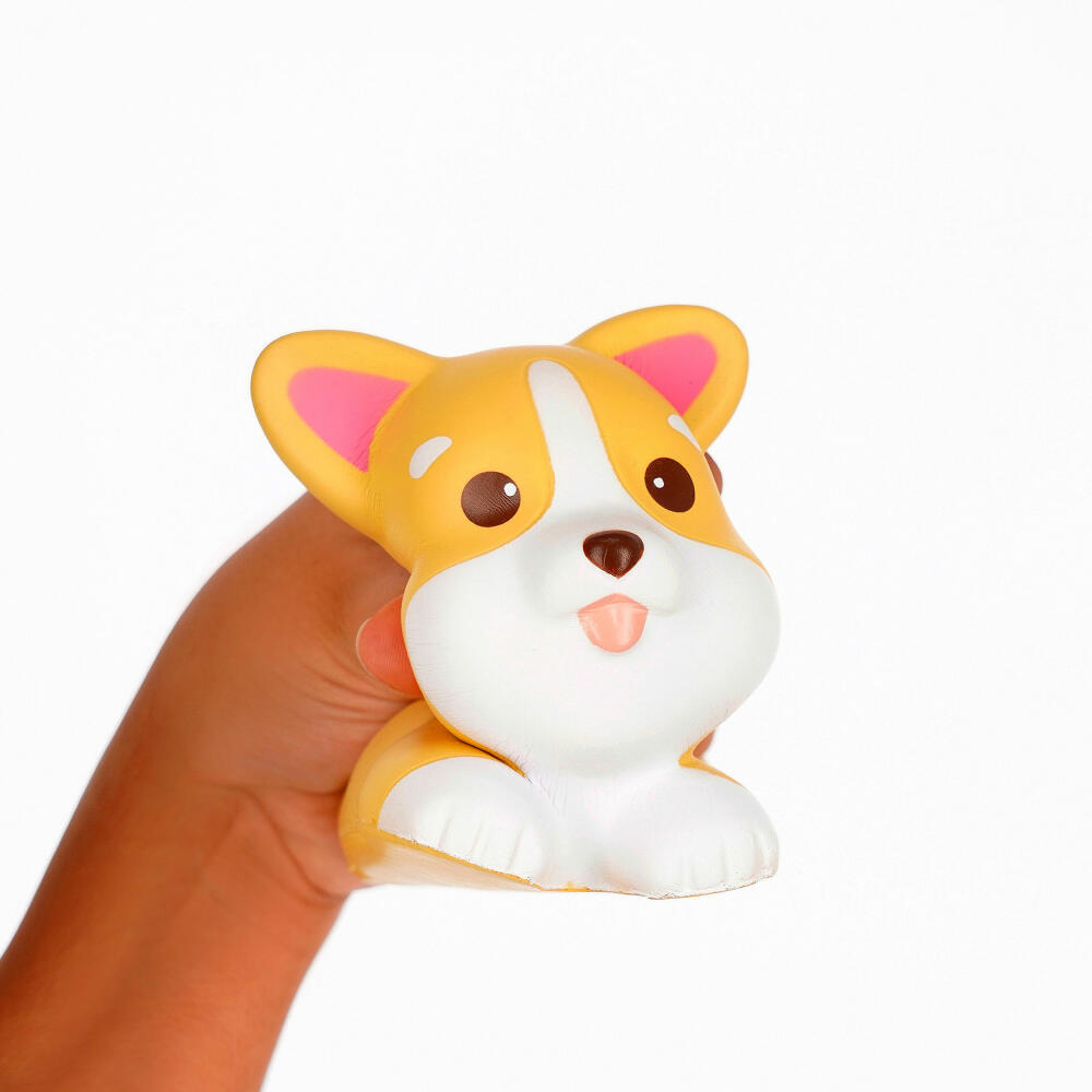 Legami Stress Less Anti-Stress Corgi, Stressball, Antistressball, Knautschfigur, Squishy, SQIF0006