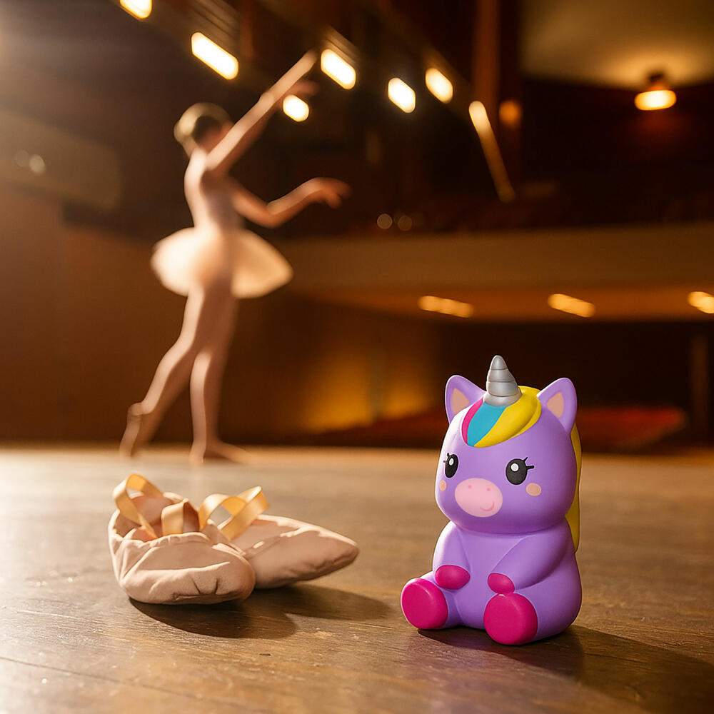 Legami Stress Less Anti-Stress Unicorn, Stressball, Antistressball, Knautschfigur, Squishy, SQIF0015