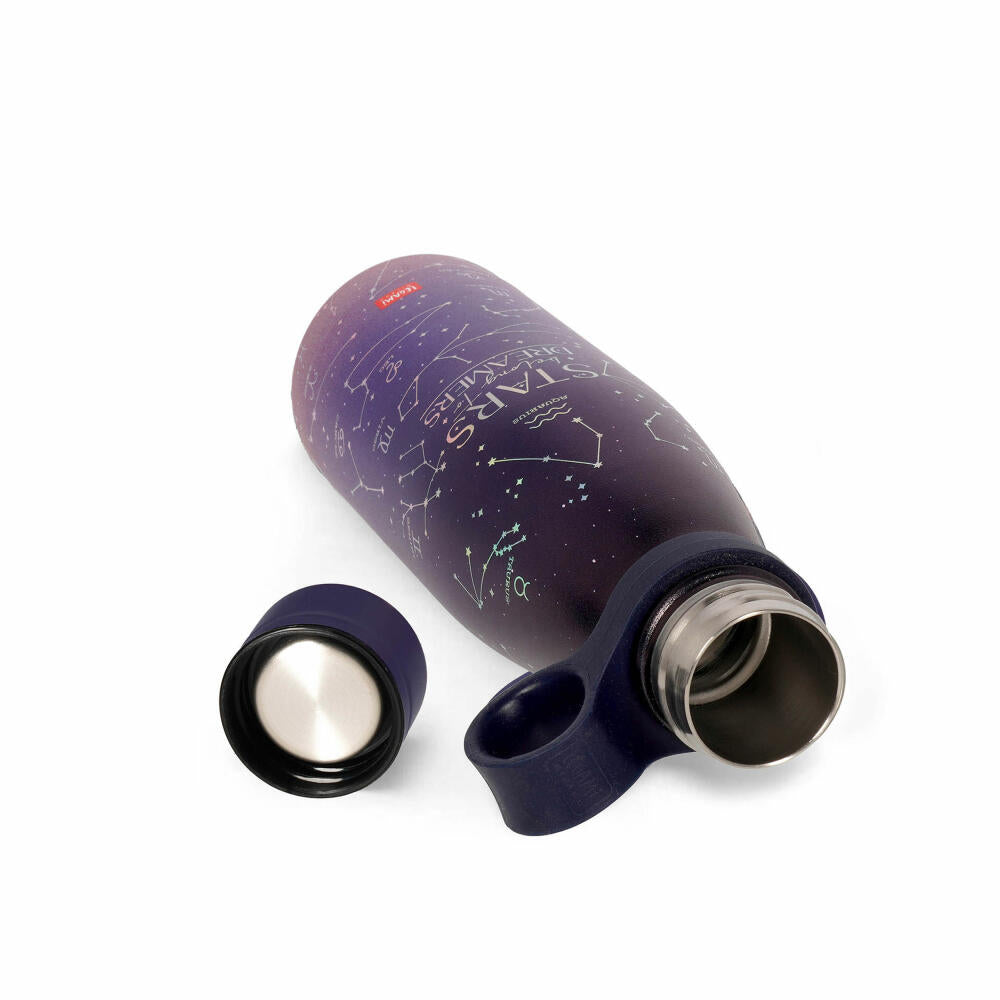 Legami Vacuum Bottle Hot & Cold Stars, Thermoflasche, Isoflasche, Trinkflasche, 500 ml, SSB0020