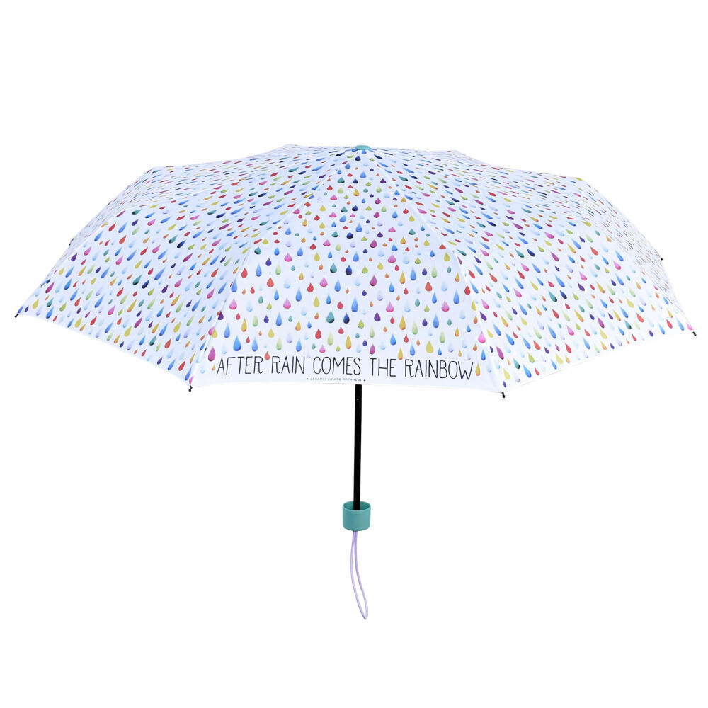 Legami Folding Umbrella - After Rain - Manual, Regenschirm, Taschenschirm, Schirm, UMB0001