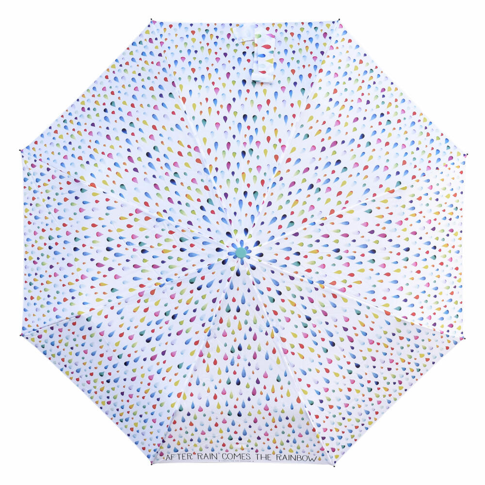 Legami Folding Umbrella - After Rain - Manual, Regenschirm, Taschenschirm, Schirm, UMB0001