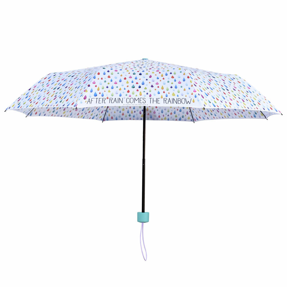 Legami Folding Umbrella - After Rain - Manual, Regenschirm, Taschenschirm, Schirm, UMB0001