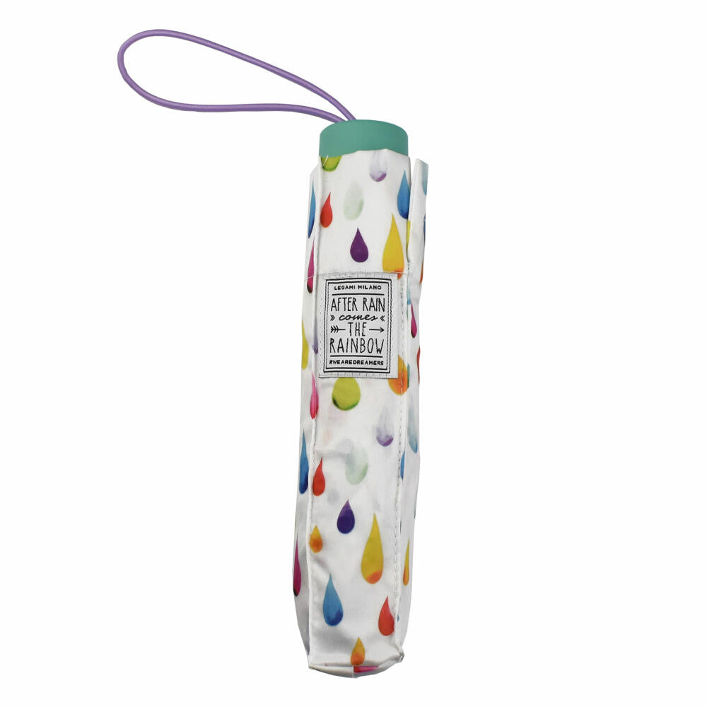 Legami Folding Umbrella - After Rain - Manual, Regenschirm, Taschenschirm, Schirm, UMB0001