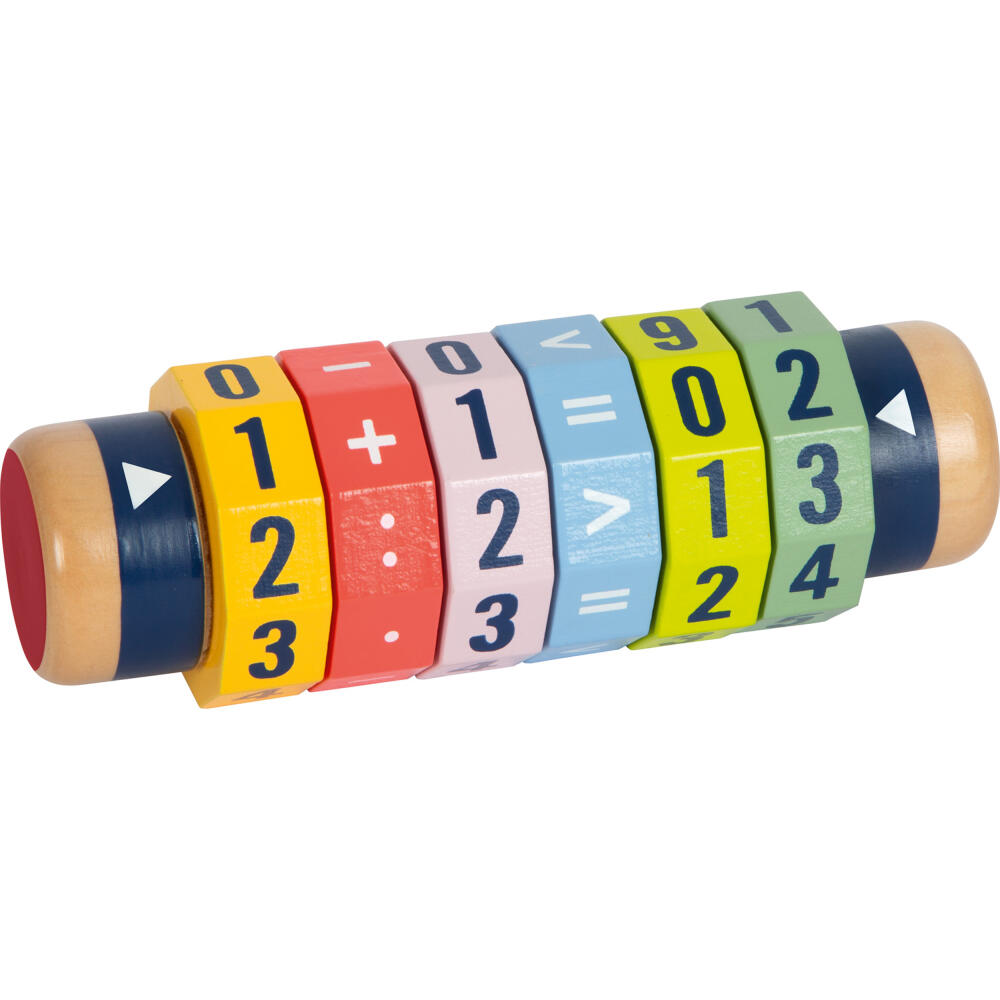 Legler Small Foot Rechenrolle Kleines 1x1 Educate, Lernspielzeug, Mathematik, ab 6 Jahre, Holz, 10527