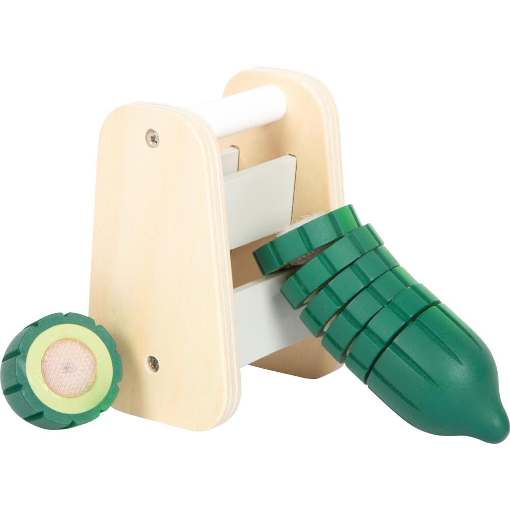 Legler Small Foot Schneide-Set Salat fresh, Rollenspielzeug, ab 24 Monate, Holz, Bunt, 12612