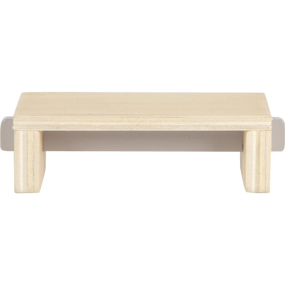 Legler Small Foot Puppenhausmöbel Wohnzimmer, Puppenhaus, Spielhaus, ab 3 Jahre, Holz / Filz, Bunt, 12633