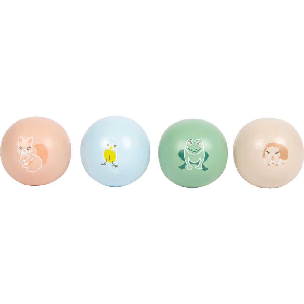 Legler Small Foot Boule Garden Buddies, Geschicklichskeitsspiel, ab 3 Jahre, Holz, Bunt, 12643