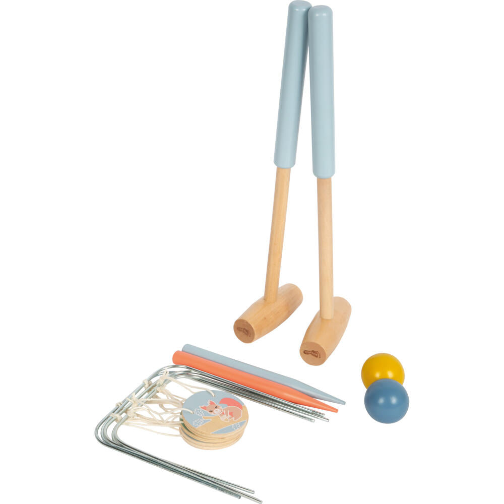 Legler Small Foot Krocket Garden Buddies, Outdoorspielzeug, ab 3 Jahre, Holz, Bunt, 12646
