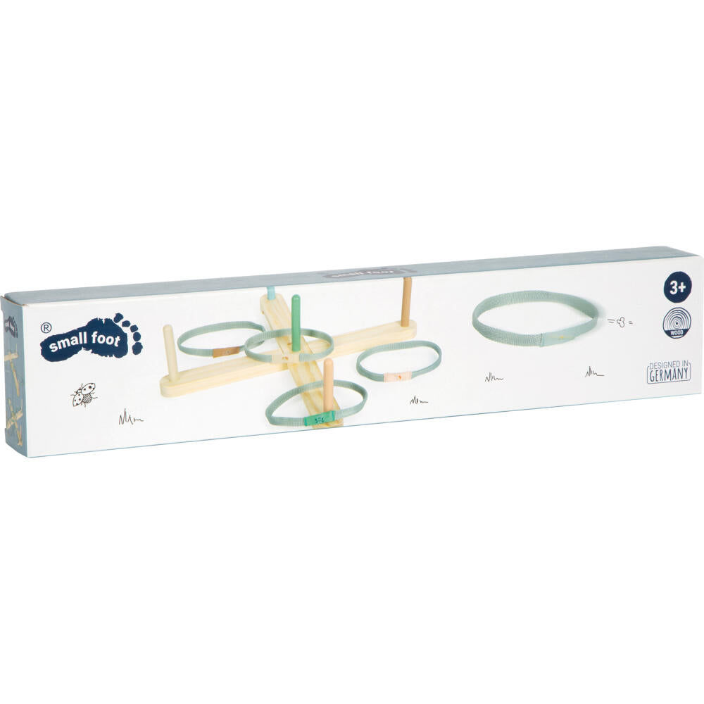 Legler Small Foot Ringwurfspiel Garden Buddies, Geschicklichskeitsspiel, ab 3 Jahre, Holz / Stoff, 12647