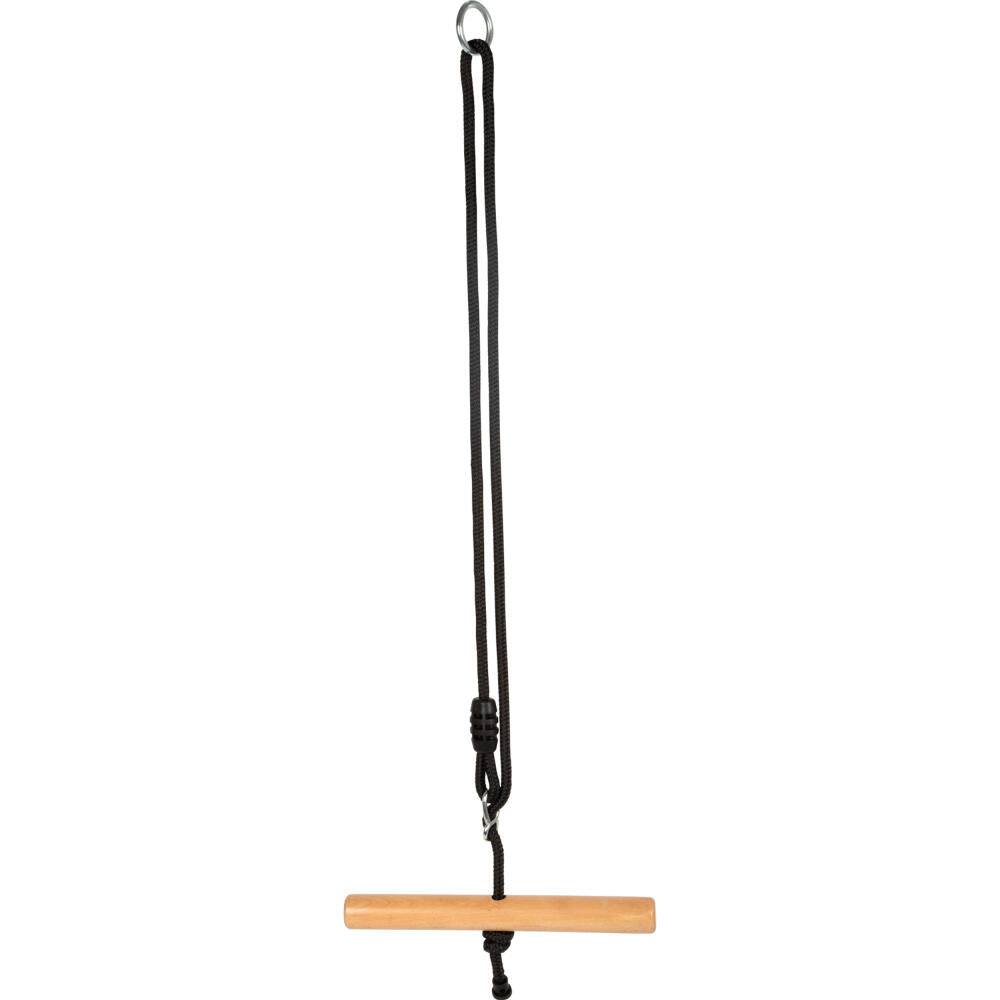 Legler Small Foot Trapezschaukel Twist Black Line, Schaukel, Outdoorspielzeug, ab 3 Jahre, Kunststoff, Schwarz, 12675