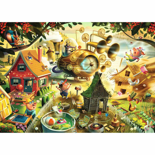 Ravensburger Aufgepasst, kleine Schweinchen!, Puzzle, Erwachsenenpuzzle, 1000 Teile, 12001004