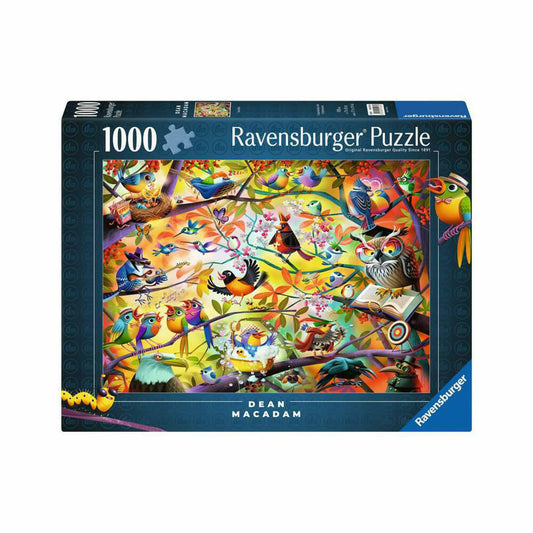 Ravensburger Fleißige Vögelchen, Puzzle, Erwachsenenpuzzle, 1000 Teile, 12001023
