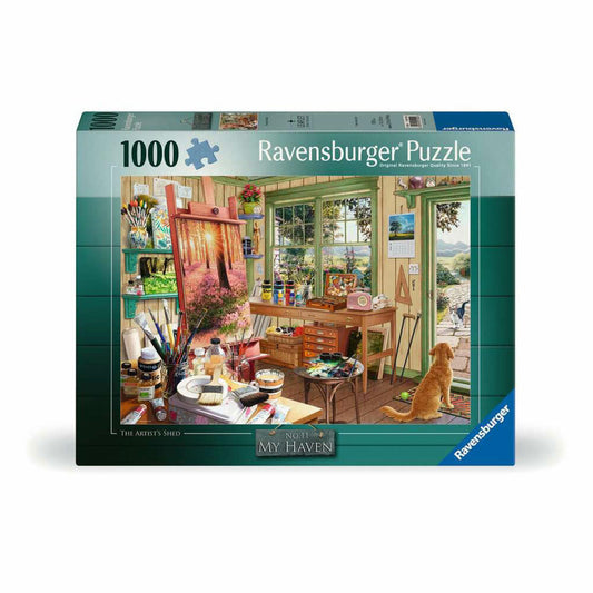 Ravensburger Künstlerwerkstatt, Puzzle, Erwachsenenpuzzle, 1000 Teile, 12001100