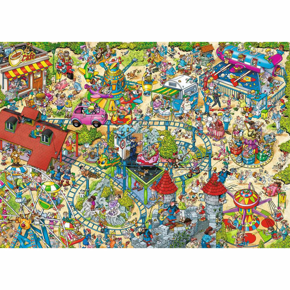 Ravensburger The Amusement Park, Puzzle, Erwachsenenpuzzle, Ray Nicholson, 1000 Teile, 12001165