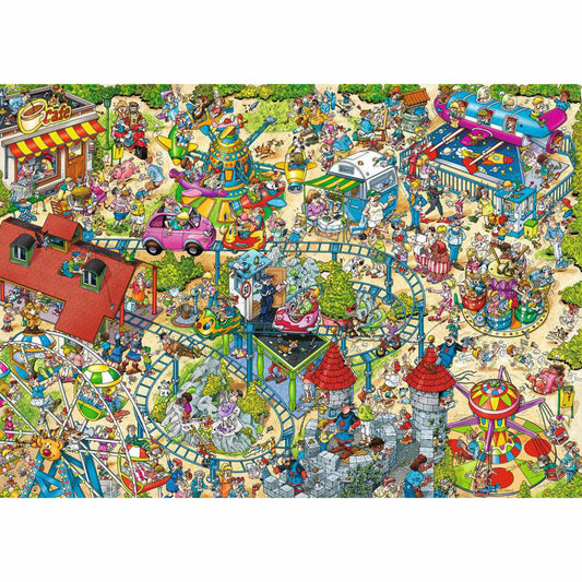 Ravensburger The Amusement Park, Puzzle, Erwachsenenpuzzle, Ray Nicholson, 1000 Teile, 12001165