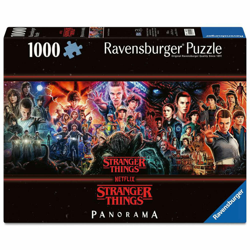 Ravensburger Stranger Things Wir sehen uns auf der anderen Seite, Puzzle, Erwachsenenpuzzle, 1000 Teile, 12001502