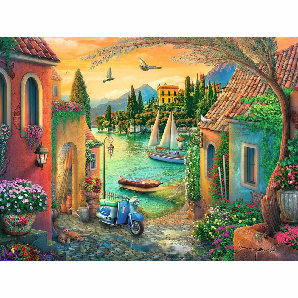 Ravensburger Idyllischer Comer See, Puzzle, Erwachsenenpuzzle, 750 Teile, 12001516