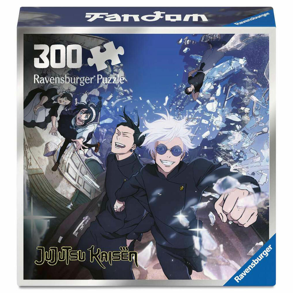 Ravensburger Jujutsu Kaisen, Puzzle, Kinderpuzzle, 300 Teile, 12001542