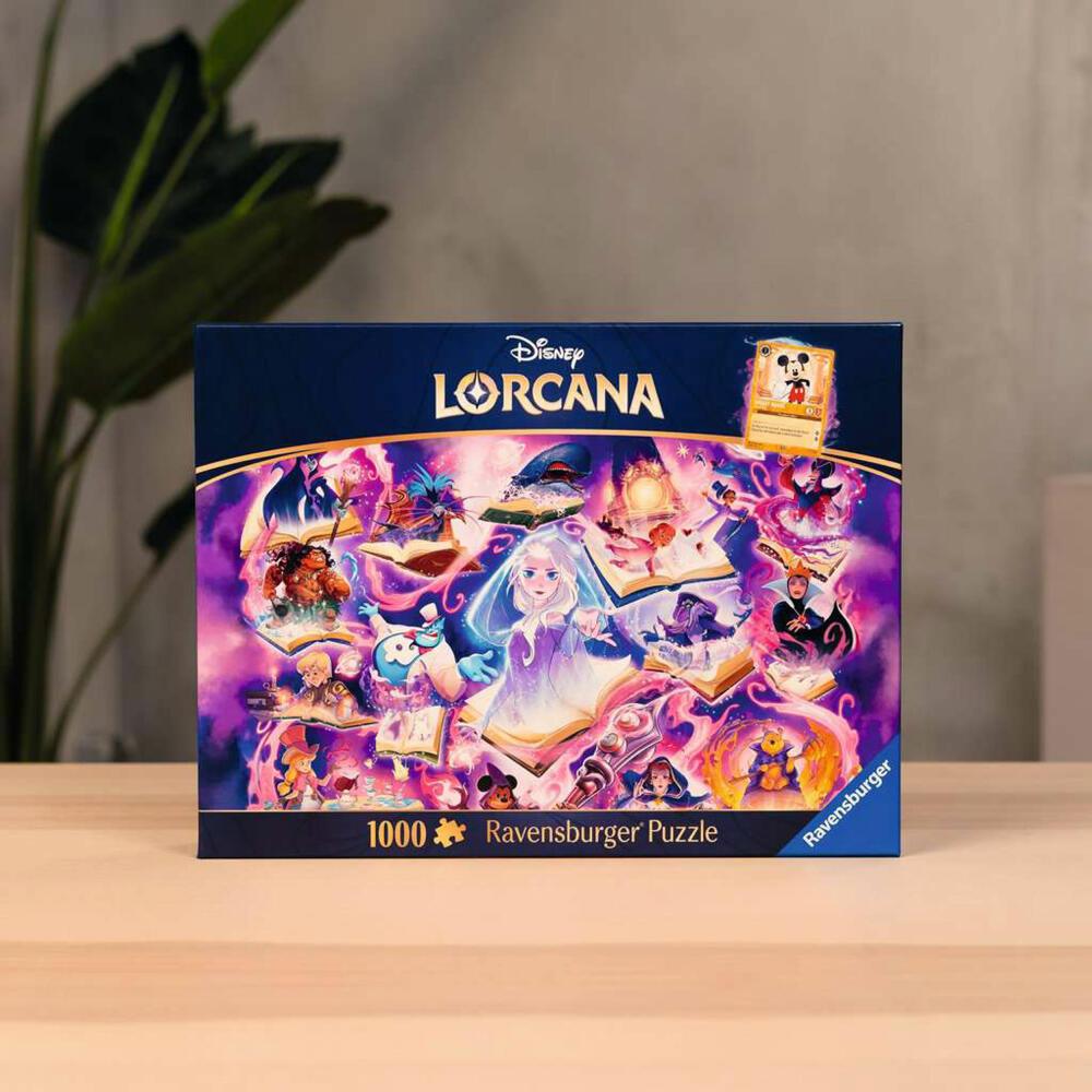 Ravensburger Disney Lorcana Glimmers of the Realm: Amethyst, Puzzle, Erwachsenenpuzzle, 1000 Teile, 12001622