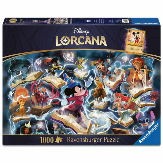 Ravensburger Disney Lorcana Glimmers of the Realm: Steel, Puzzle, Erwachsenenpuzzle, 1000 Teile, 12001626