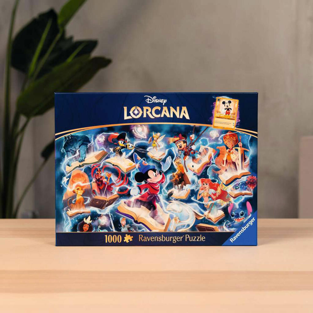 Ravensburger Disney Lorcana Glimmers of the Realm: Steel, Puzzle, Erwachsenenpuzzle, 1000 Teile, 12001626
