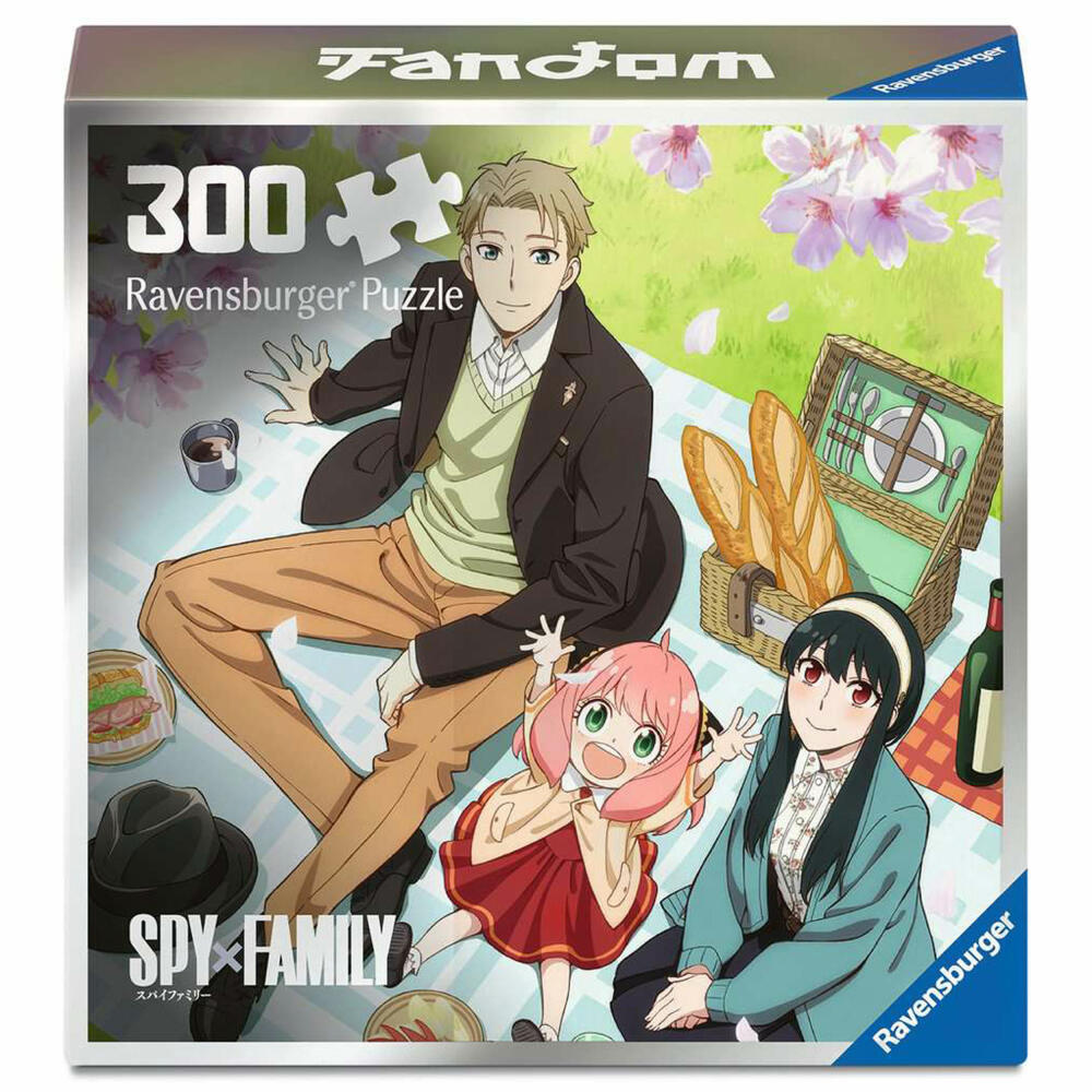 Ravensburger Spy x Family, Puzzle, Erwachsenenpuzzle, 300 Teile, 12001675