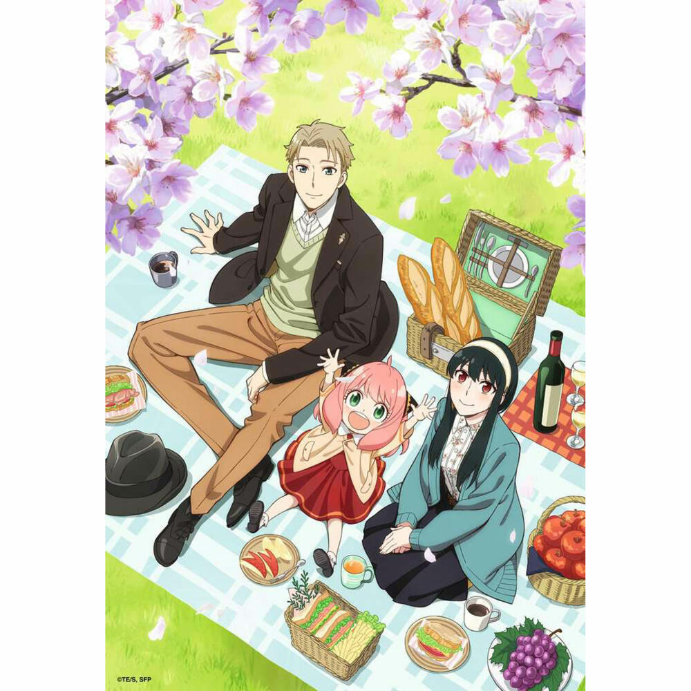 Ravensburger Spy x Family, Puzzle, Erwachsenenpuzzle, 300 Teile, 12001675