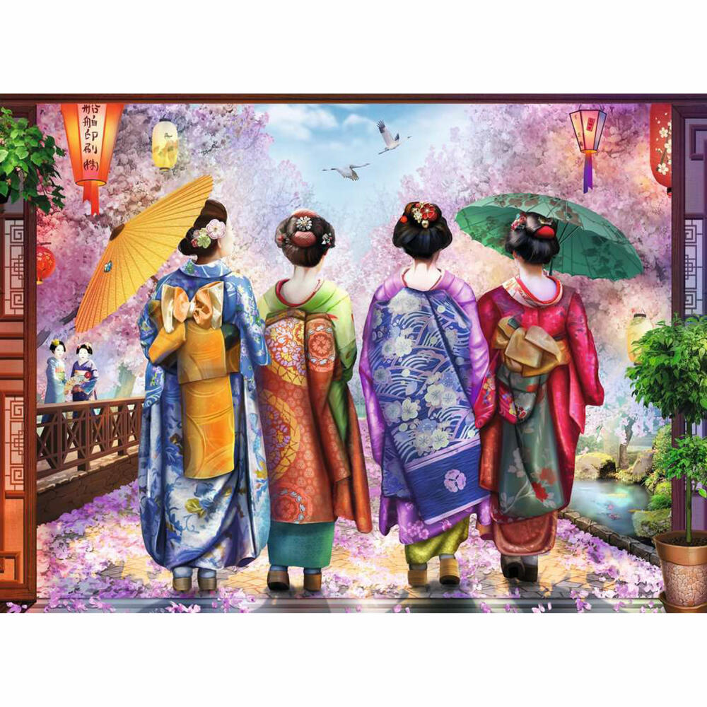 Ravensburger Kirschblütenspaziergang, Puzzle, Erwachsenenpuzzle, 500 Teile, 12001702