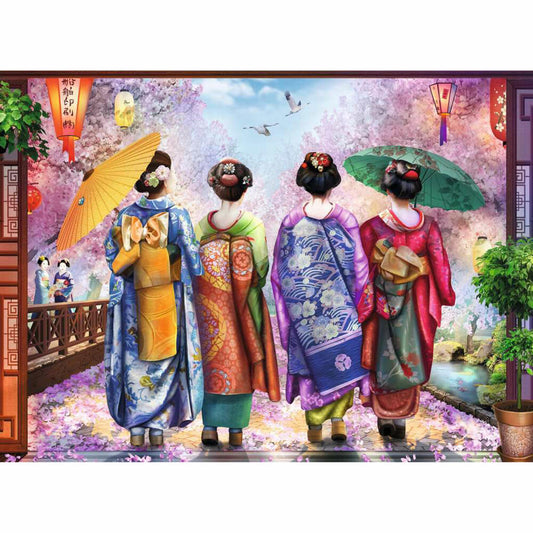 Ravensburger Kirschblütenspaziergang, Puzzle, Erwachsenenpuzzle, 500 Teile, 12001702
