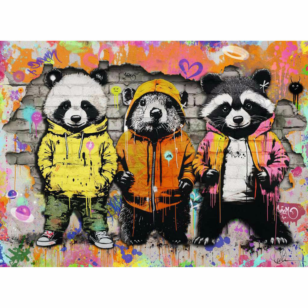 Ravensburger Flauschige Freunde, Puzzle, Erwachsenenpuzzle, 500 Teile, 12001705