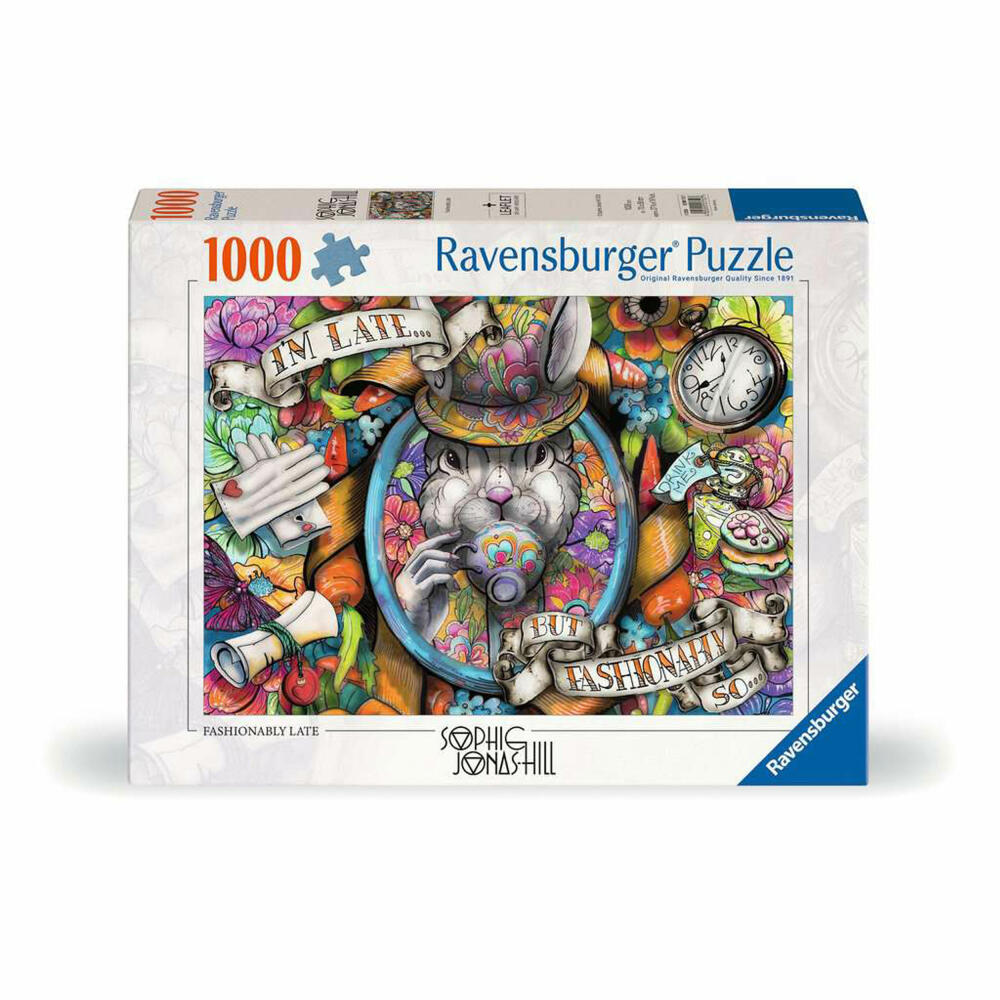 Ravensburger Nostalgie Nager, Puzzle, Erwachsenenpuzzle, 1000 Teile, 12001712