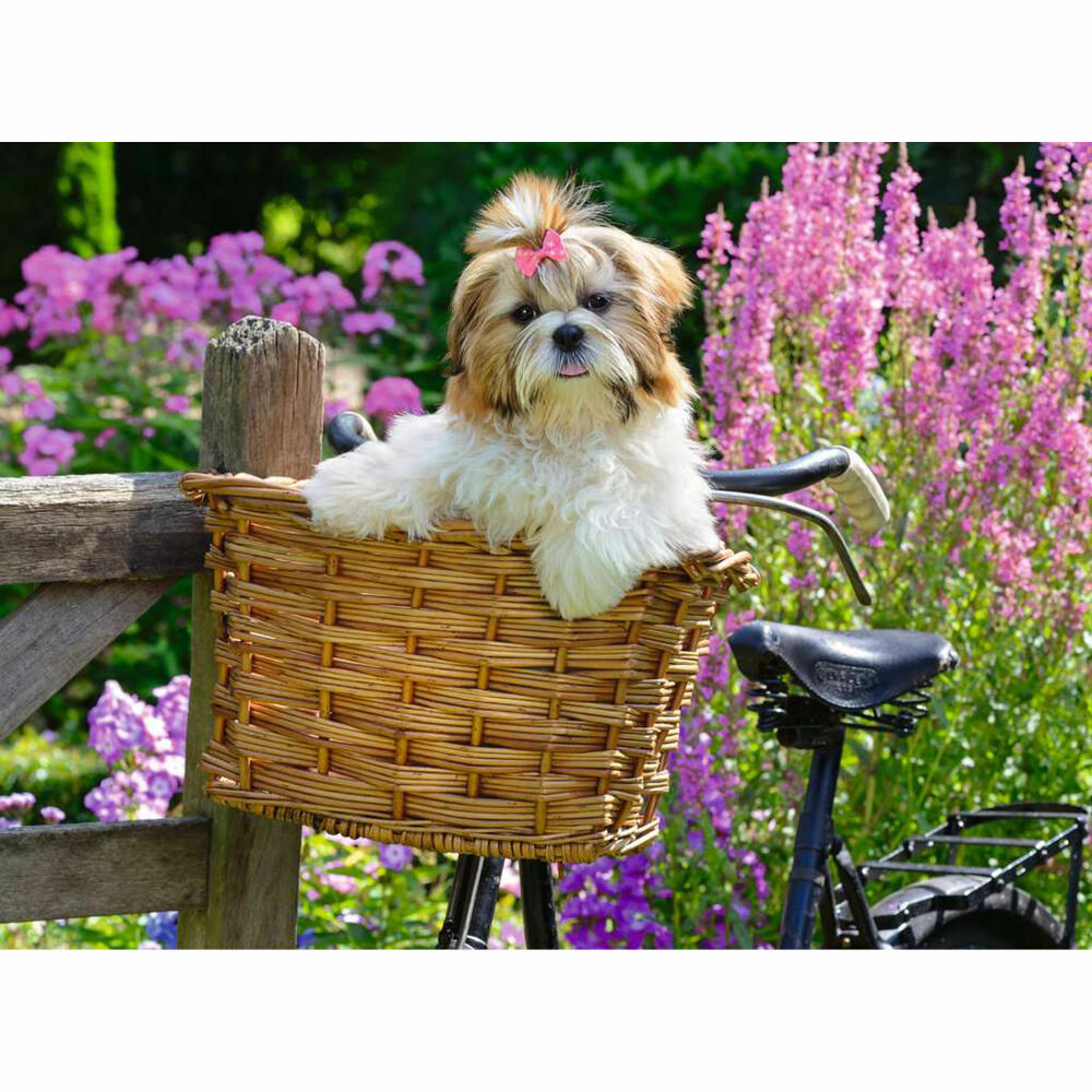 Ravensburger Süßer kleiner Hund, Feel Well & Puzzle, Erwachsenenpuzzle, 100 Teile XL, 12001731