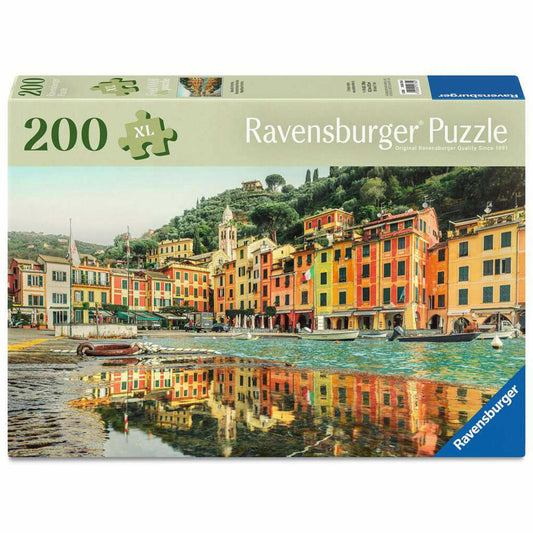 Ravensburger Wunderschönes Portofino, Feel Well & Puzzle, Erwachsenenpuzzle, 200 Teile XL, 12001734