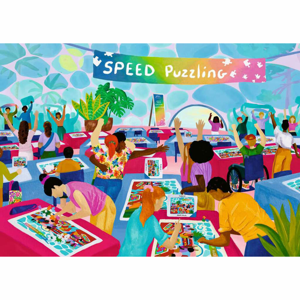 Ravensburger Speed Puzzling, Puzzle, Erwachsenenpuzzle, 1000 Teile, 12001740