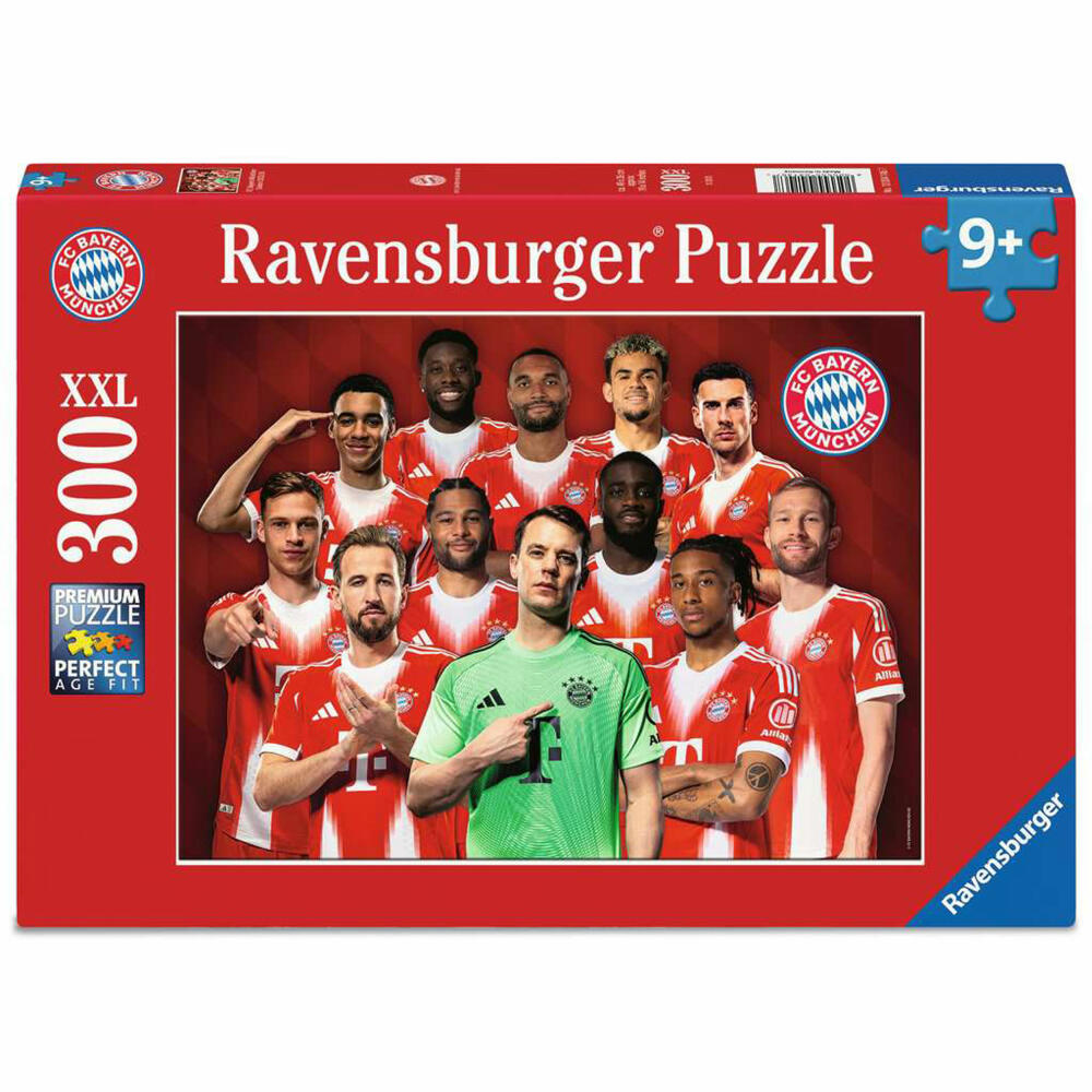 Ravensburger FC Bayern München Saison 2025/2026, Puzzle, Kinderpuzzle, 300 Teile, 12004146