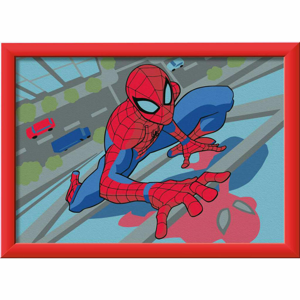 Ravensburger CreArt Der legendäre Spider-Man, Malen nach Zahlen, Mal-Set, Kinder, ab 7 Jahren, 12023109