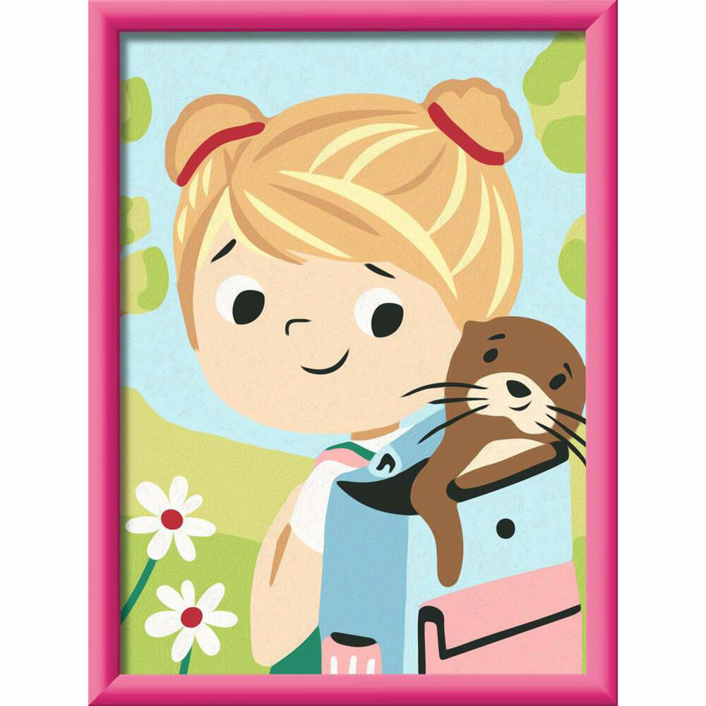Ravensburger CreArt Tilli & Otti, Malen nach Zahlen, Mal-Set, Kinder, ab 7 Jahren, 12023308