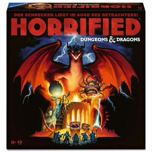 Ravensburger Horrified Dungeons & Dragons, Gesellschaftsspiel, Brettspiel, ab 10 Jahren, 24755
