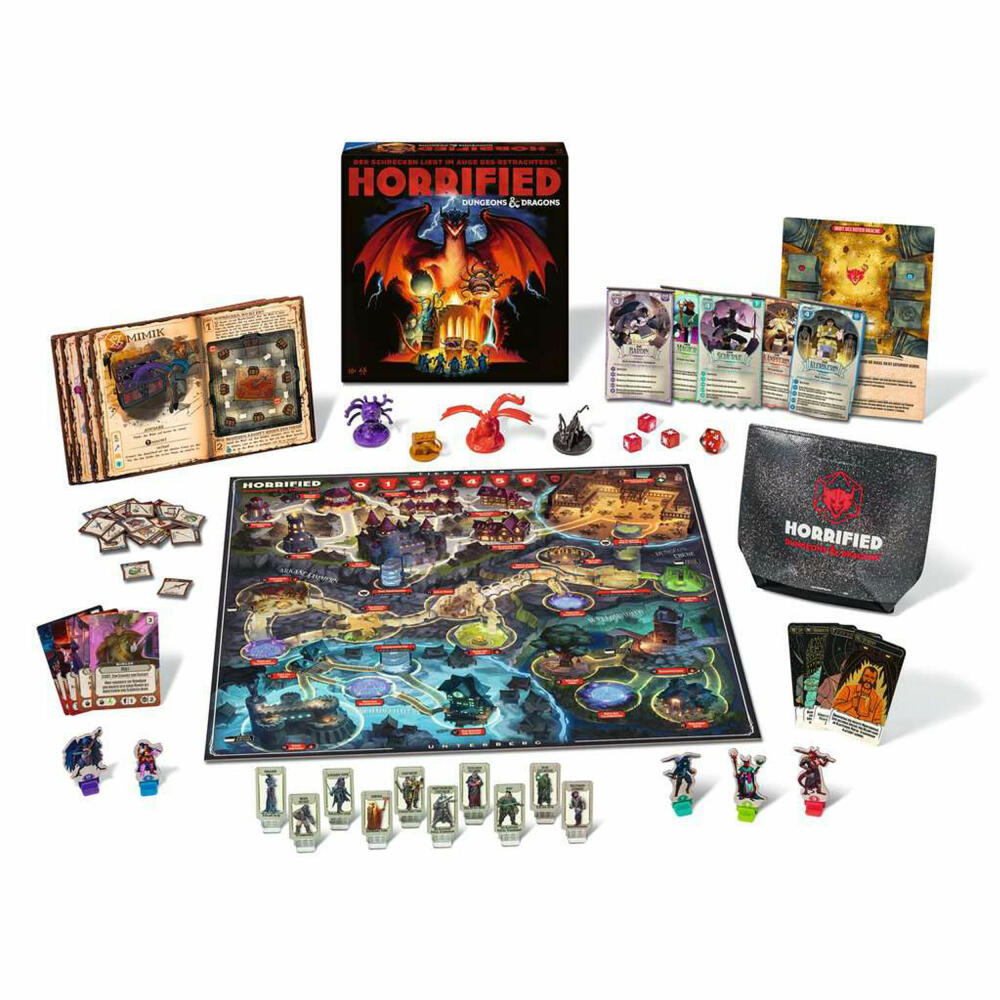 Ravensburger Horrified Dungeons & Dragons, Gesellschaftsspiel, Brettspiel, ab 10 Jahren, 24755