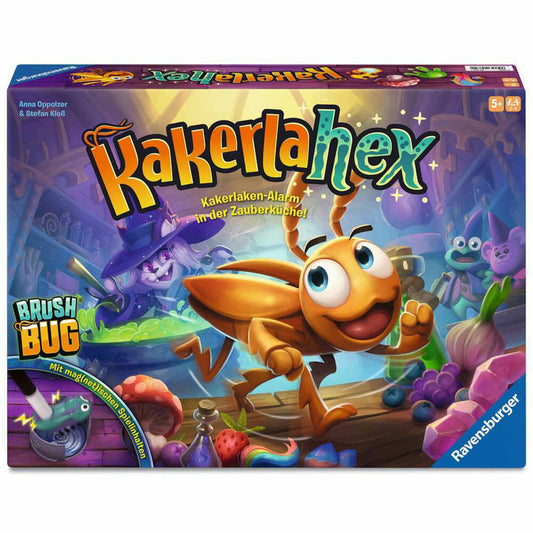 Ravensburger Kakerlakak KakerlaHex, Aktionsspiel, Reaktionsspiel, Brettspiel, ab 5 Jahren, 24832