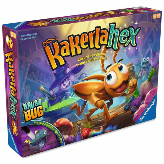 Ravensburger Kakerlakak KakerlaHex, Aktionsspiel, Reaktionsspiel, Brettspiel, ab 5 Jahren, 24832