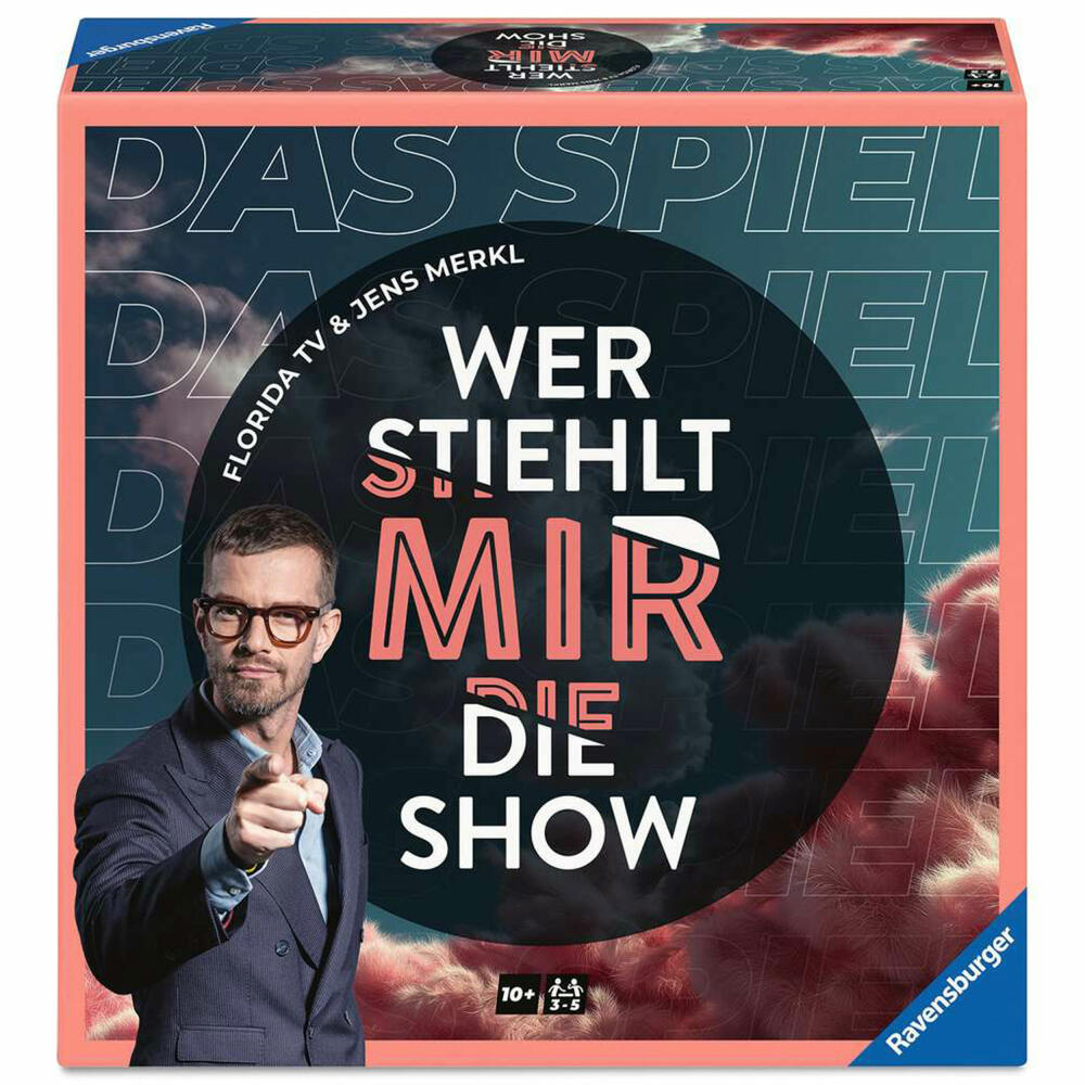 Ravensburger Wer stiehlt mir die Show?, Quizspiel, Gesellschaftsspiel, ab 10 Jahren, 24883