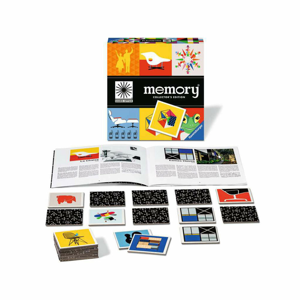 Ravensburger Collectors memory EAMES, Merkspiel, Memospiel, Gesellschaftsspiel, ab 8 Jahren, 27377